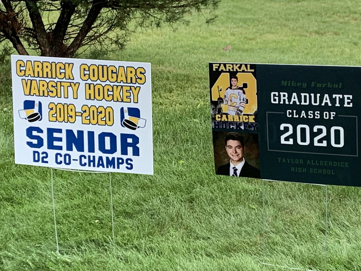 Carrick senior hockey... covid co-champs.....