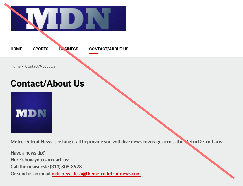 20. This website has been posting about the Black Lives Matter protests, but it's not trustworthy.The about page contains no staff information, the articles are plagiarized, and the site itself was registered in January of this year. The insta for it has almost 17k followers.