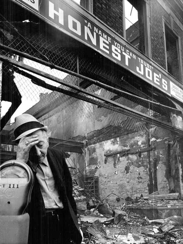 I sat watching all this last night and holding my breath. In 1967, I was 7 years old, my dad was a Detroit cop and we watched the city burn. 1/13  #protests