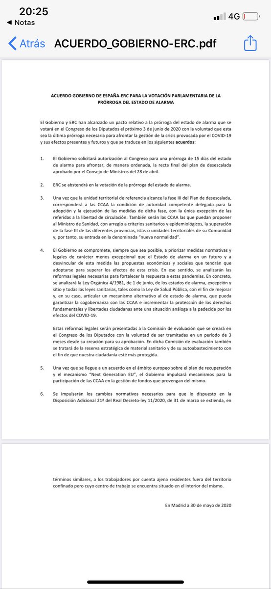 🔴 PRIMICIA | Este es el acuerdo entre ERC y el Gobierno