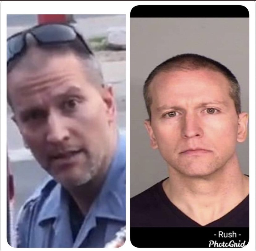 Livewire1914's tweet photo. @cnn this mugshot is not a recent picture of this murderer. Hairline? Grey hair https://t.co/R20XA1aaow