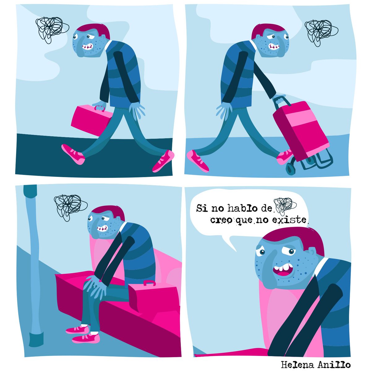 Helena67603485's tweet photo. Cosas
#Psicologia #preocupaciones #Filosofia #humor #tiracomica #ilustracion #ilustración #ilustrador https://t.co/BbGOWsujJ3