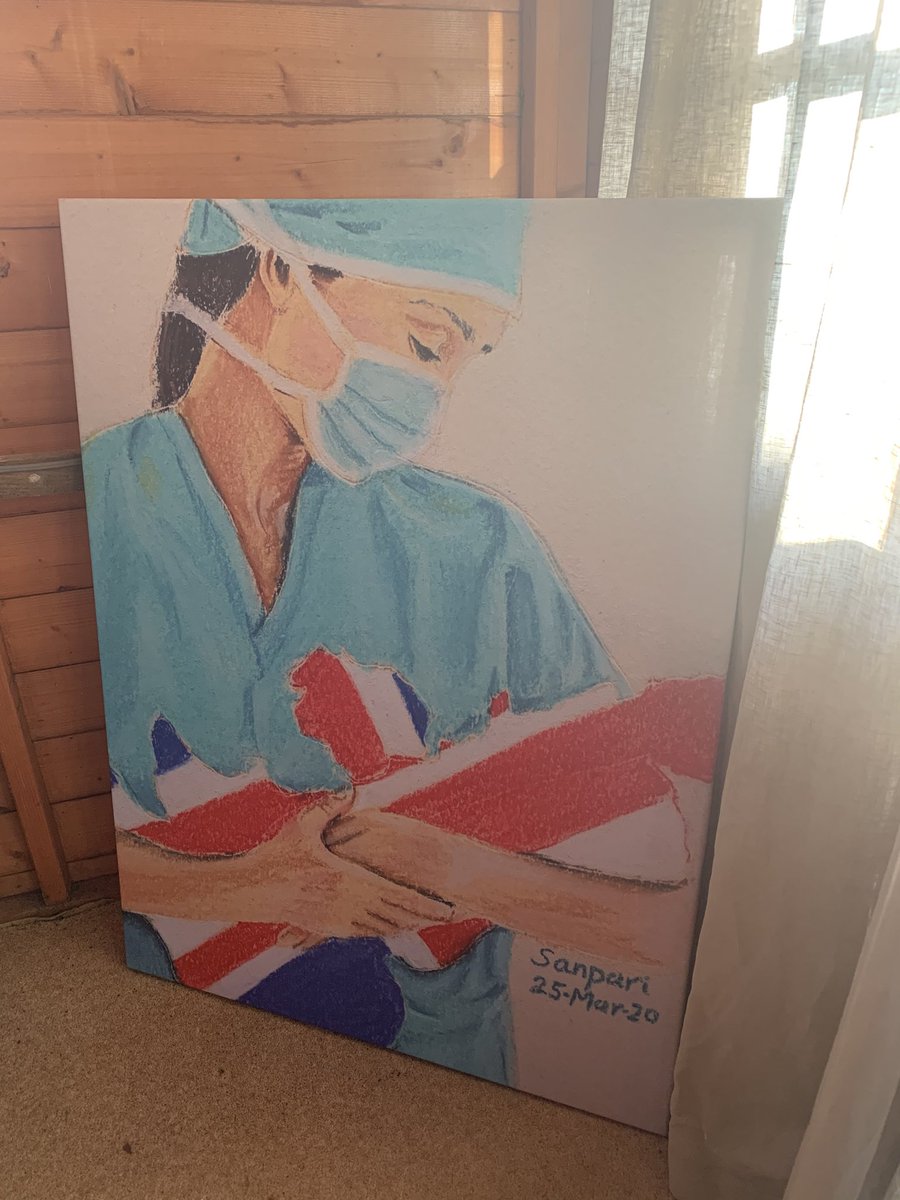sweetpeaheidi's tweet photo. @sanjshah5 thank you  #NHSheroes https://t.co/fbJeAN69k3