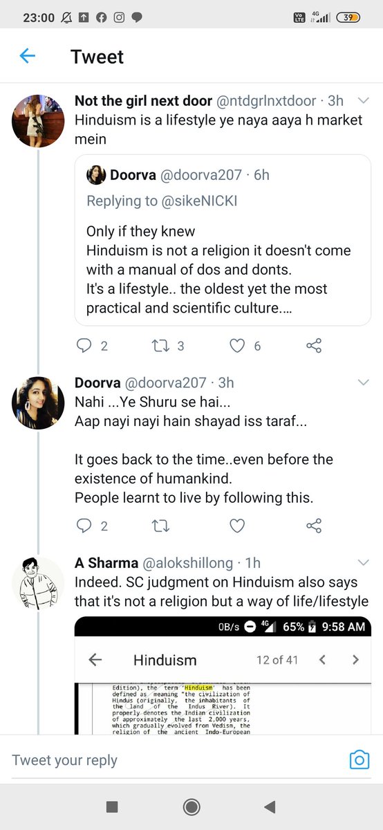 Abuse others & make sanatan dharm look like sharia law! They won& #39;t think twice to use slang words & abuse girls. Funny enough the girls too support them & go two steps ahead when it comes to abuses! Coz only they are "Women" others are NOT.