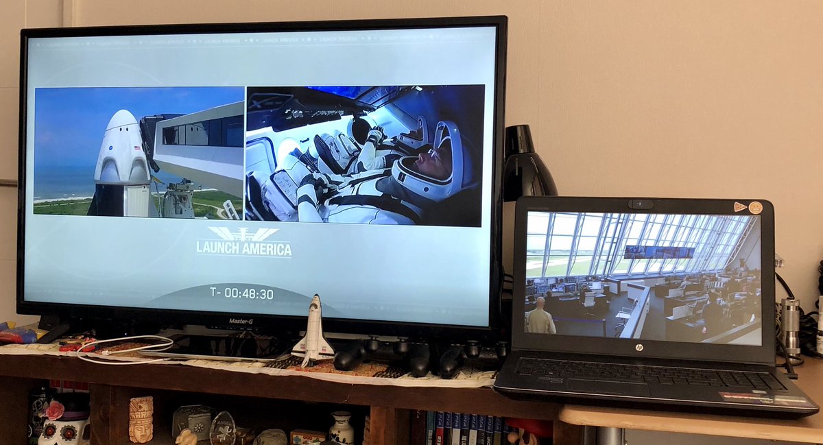 ejgisbertm's tweet photo. All systems green across the board! #LaunchAmerica https://t.co/vgl4S3Za7y