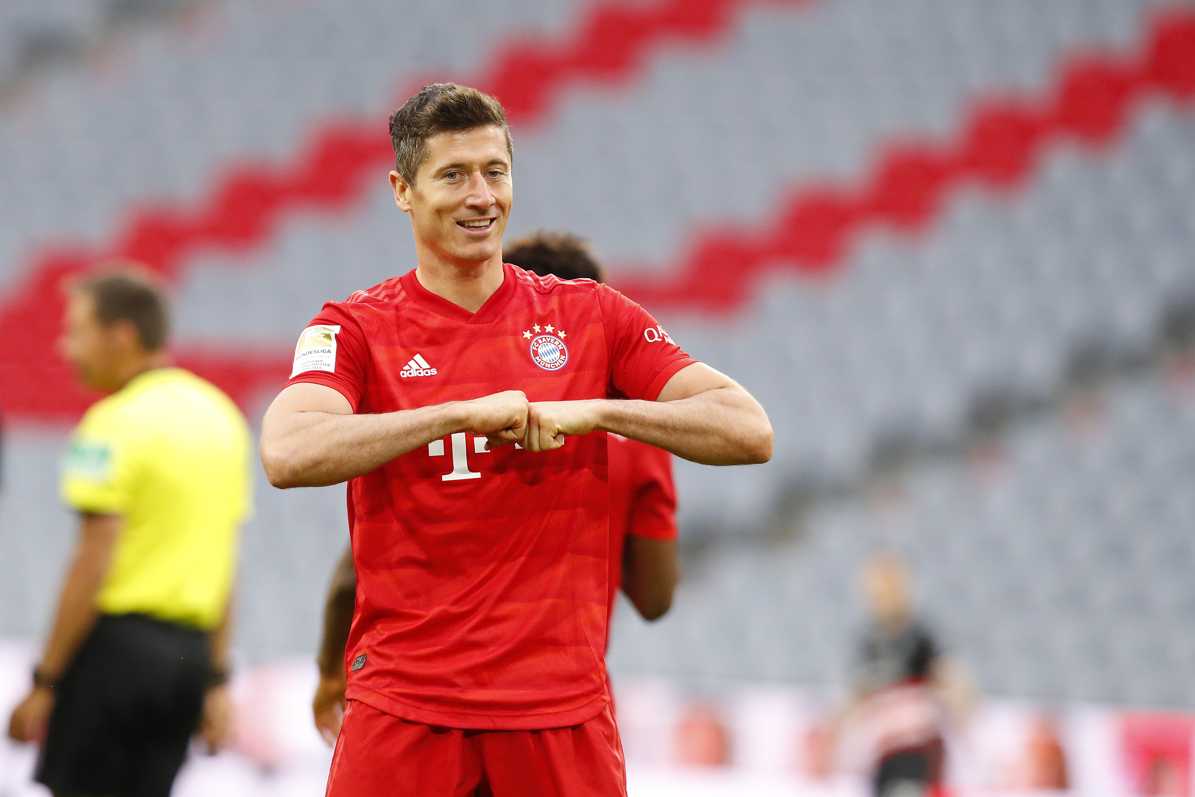 Londres Englândia Outubro 2019 Robert Lewandowski Bayern Retratado