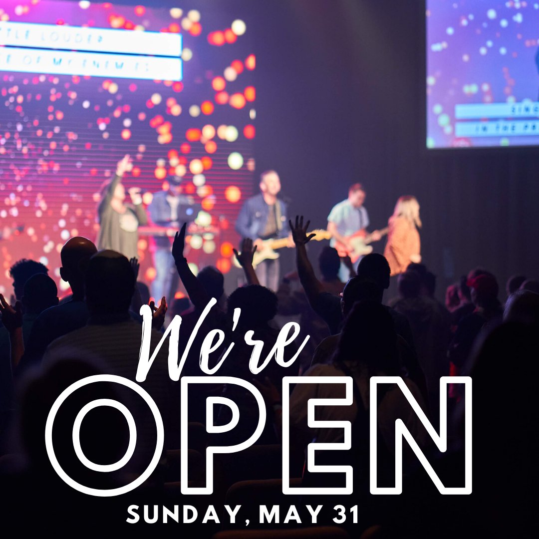 We can't wait to see you!
------------------
Augusta Campus
600 Stevens Creek Road
9:00am | 10:30am |12:00pm

South Augusta Campus
3358 Peach Orchard Road
10:30am