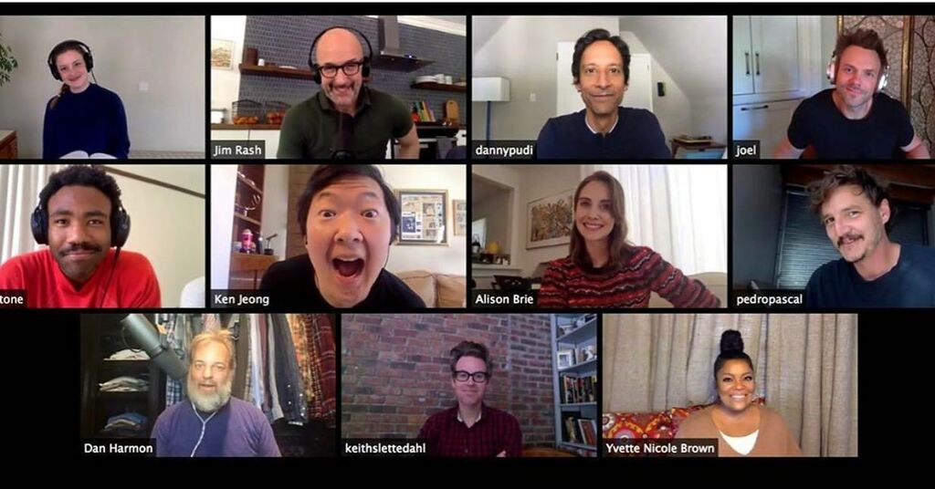 FrontlineFoodSV's tweet photo. Thanks to all who joined the @communitytv table read last week. Together, we raised over $100k for @frontlinefoods &amp; @wckitchen and had a few laughs along the way😊⁠
.⁠
Link in bio to donate. #FrontlineFoodsSV https://t.co/41FhppkI4G https://t.co/FXJfx0zQgQ