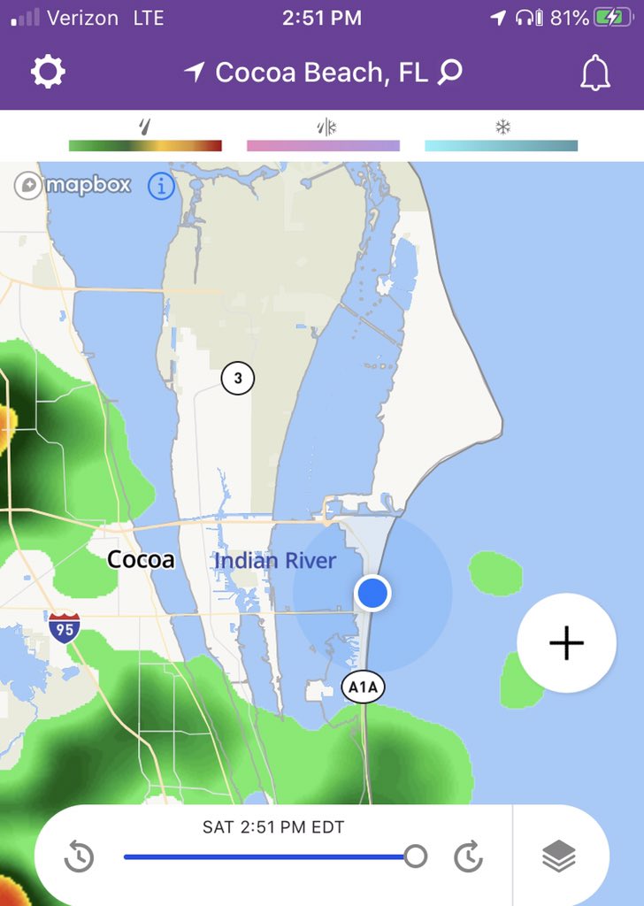 One hour = big difference! 🌞 Sun is shining in Cocoa Beach ahead of the SpaceX <a href="/NASA/">NASA</a> launch <a href="/USATODAY/">USA TODAY</a> <a href="/Florida_Today/">Florida Today</a>