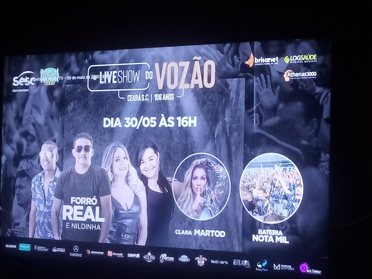 Emdefesacsc's tweet photo. AS COMEMORAÇÕES DO NIVER DE 106 ANOS DO @CearaSC COMEÇA HOJE. #LiveShowdoVozao VEM CURTIR #ForroReal com a maior torcida do estado. https://t.co/vLjLrviqpi