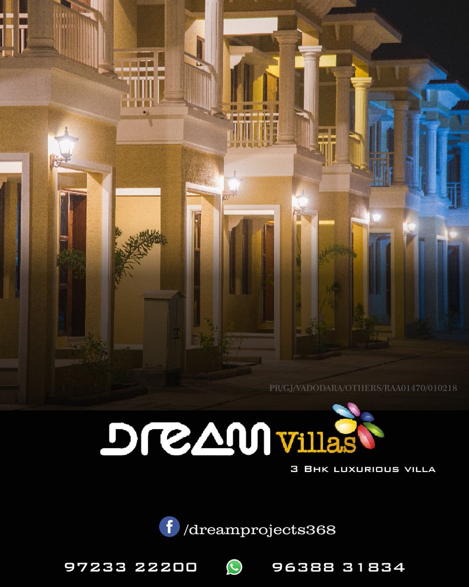 DreamProject368's tweet image. ✔️ 3 BHK Luxurious Villa @Atladra -Bill, Vadodara
✔️ Call : 97233 22200 / 96388 31834

#villa #dreamvilla #home #residence #luxury #Atladara #vadodara #gujarat #3bhk #luxurious #bungalow #property #modern #house