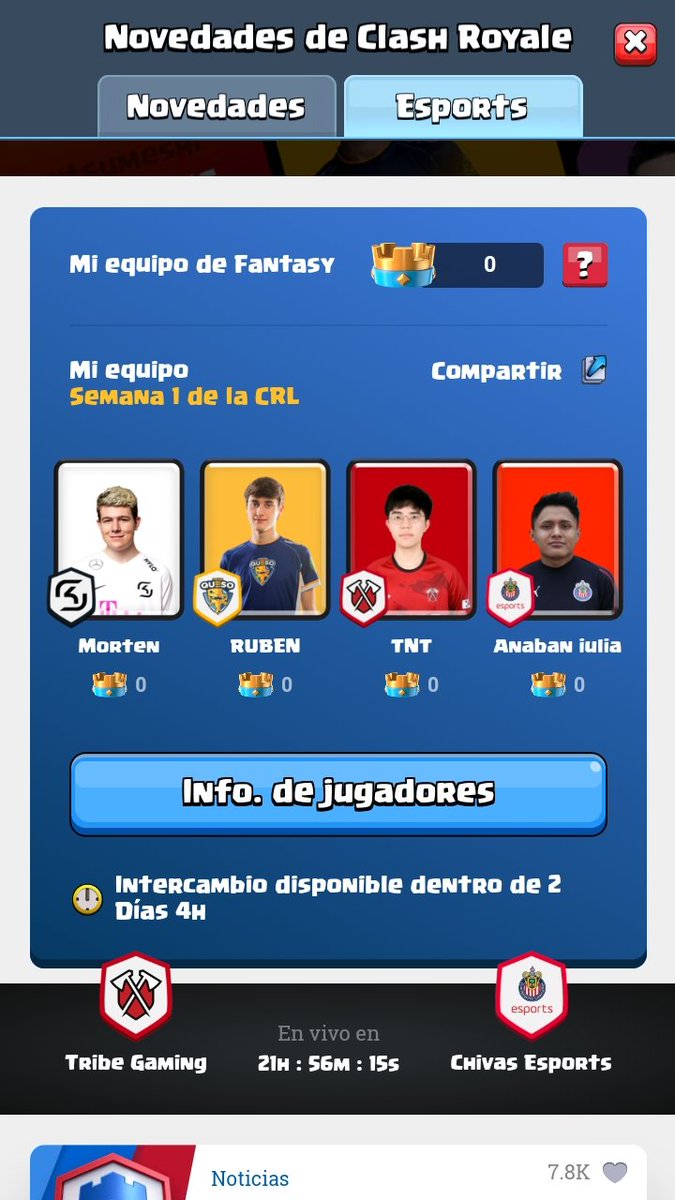 OmarFvi's tweet photo. @ReVoLAimaR @CWA @EsportsRoyaleES @ClashRoyaleES https://t.co/0hIy9GIhS4