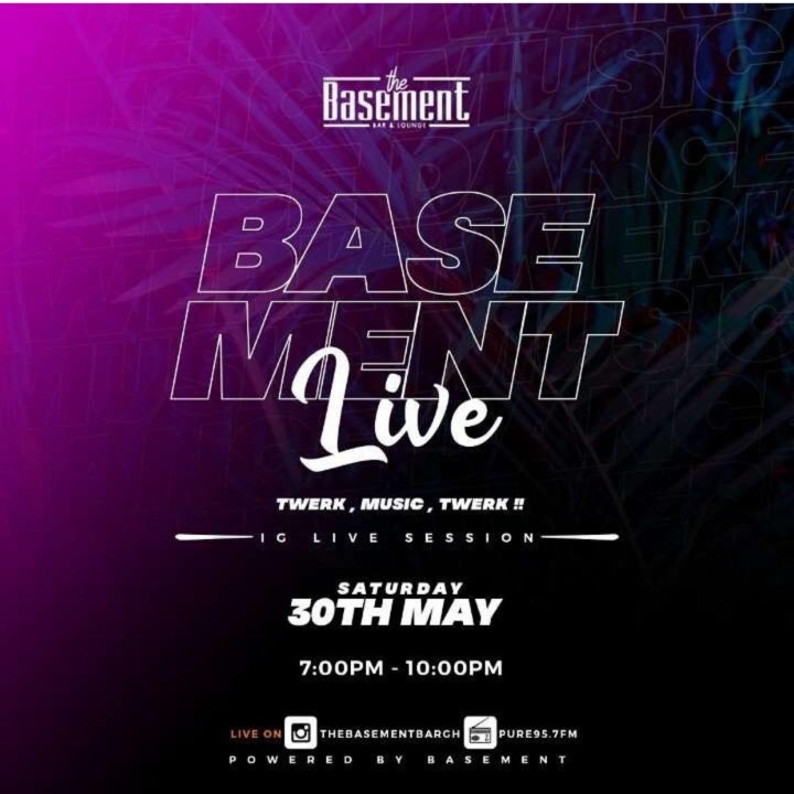 Comot4der's tweet image. It's happening tonight #BasementLive @Basementbargh on @Pure957fm 

No dulling tonight

Itinerary for tonight 
* @DjRajj 
Mcs: Lyrical/ Sugar 
Genre: Dancehall/Ragga/Lovers Rock 
Time: 7pm - 8:30pm 

* @DJLamarGh 
Mcs:Mensa jr./Papjay 
Genres: Varied 
Time: 8:30pm- 10:00pm