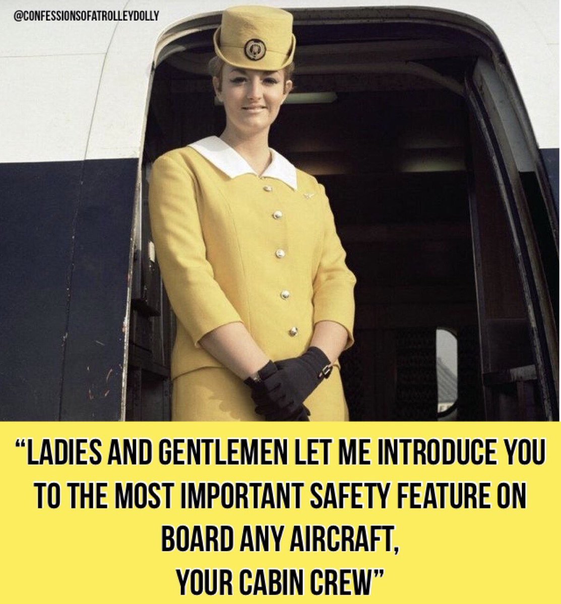 _CoaTD's tweet photo. Never a truer word spoken. Just a shame so many airlines management around the world don’t see our true value 😢

#ConfessionsofaTrolleyDolly https://t.co/KC8u5EqDJf