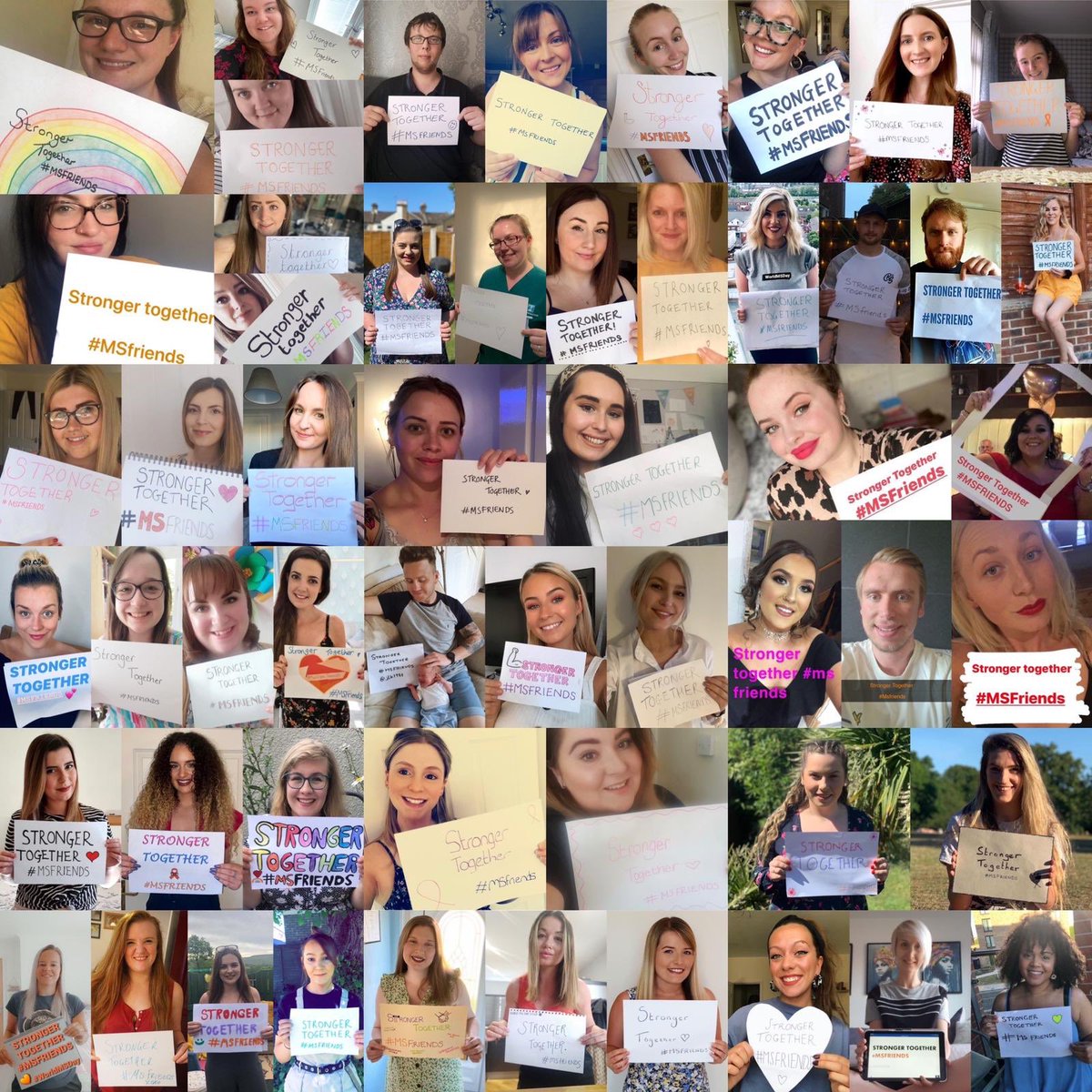 Today is World MS Day and the theme for this year is ‘connections’. This is MS Friends - an online support group for people aged 18-35 who have been diagnosed with MS and live in the U.K. or Ireland. Together, we are stronger.
#msfriends #msconnections #worldmsday #mssocietyuk