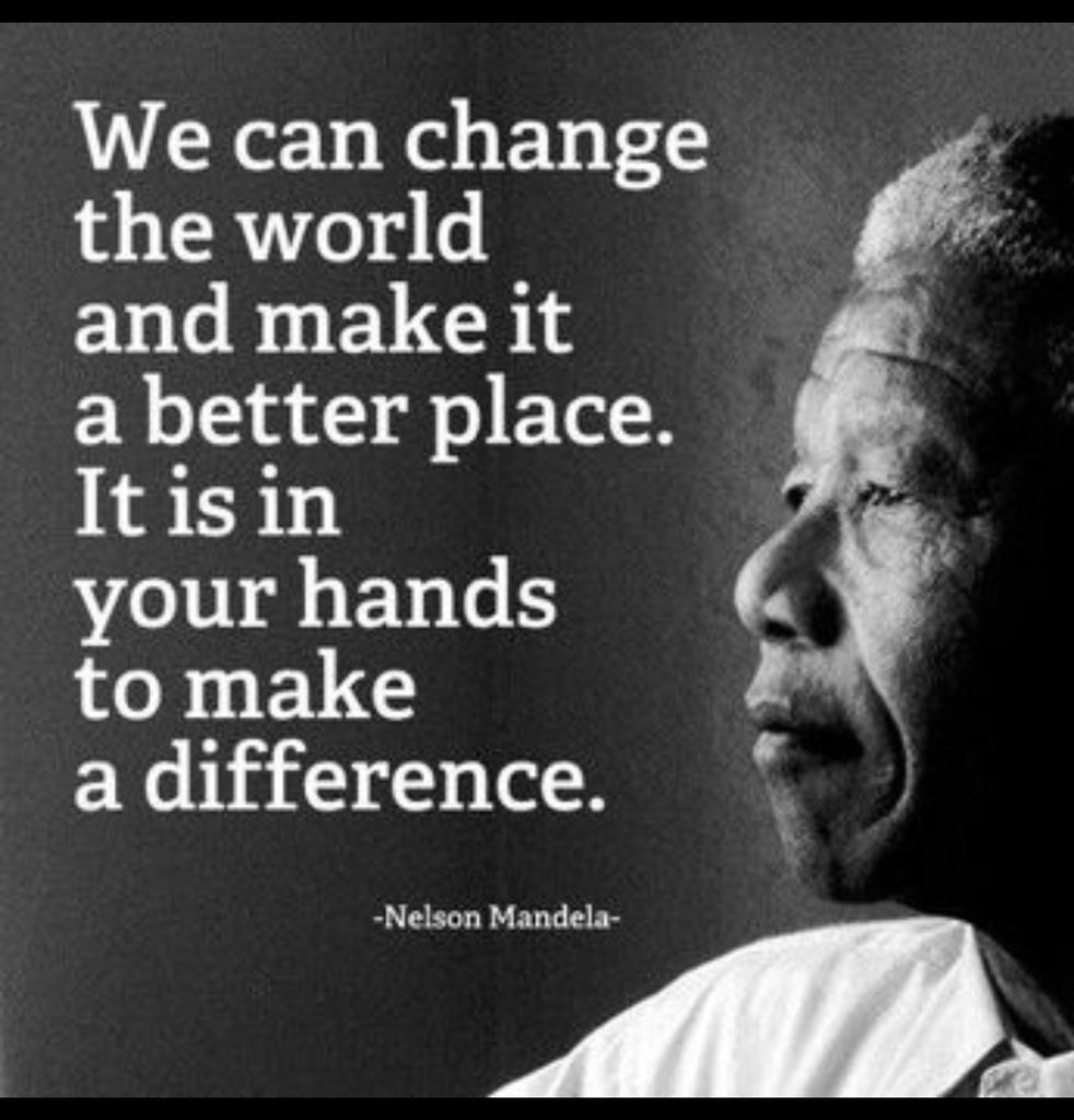 We cannot simply be non-racist. We must use our voices and be part of the change, be anti-racist.