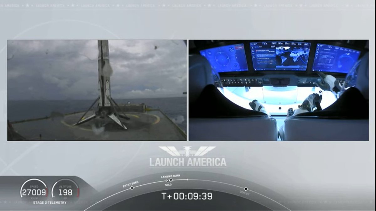 Live video of the drone ship "Of Course I Still Love You" - IT SUCCESSFULLY LANDED!