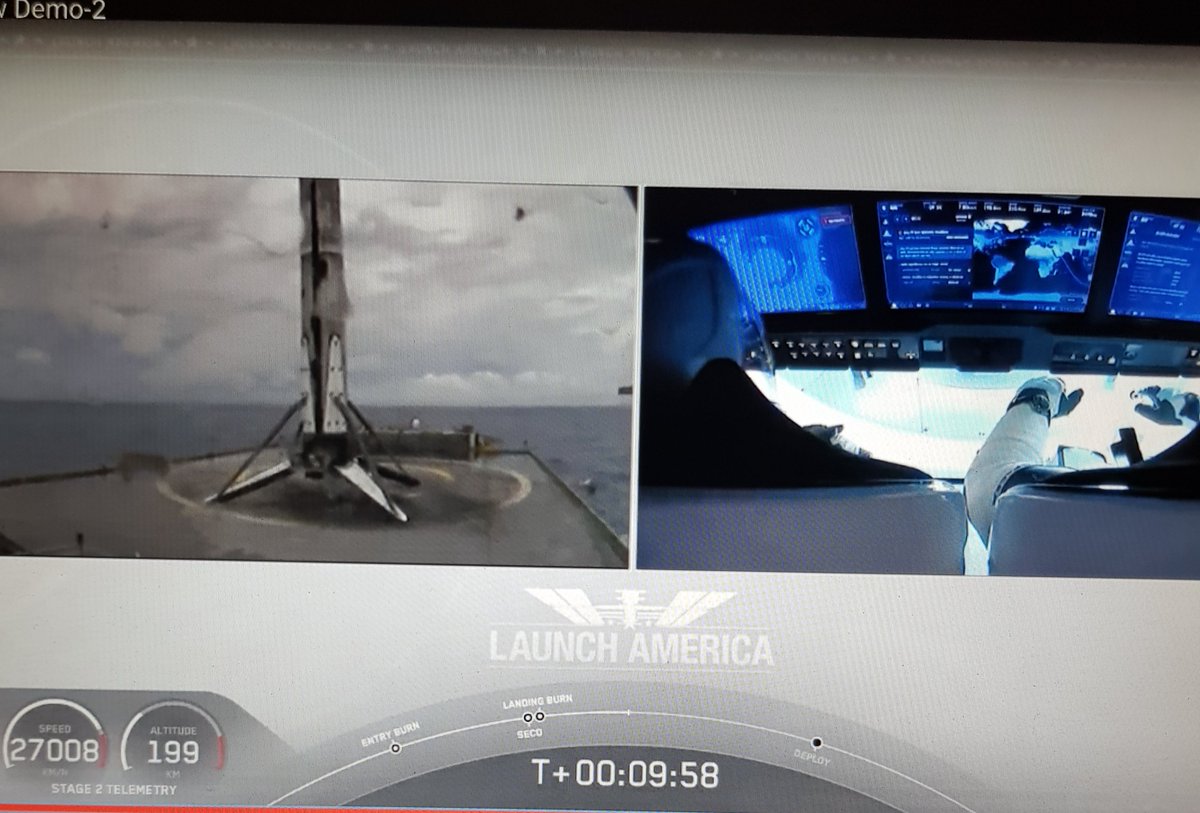 Of course I love you! What a beautiful milestone. Super stoked. <a href="/SpaceX/">SpaceX</a> <a href="/elonmusk/">Elon Musk</a> #Falcon9