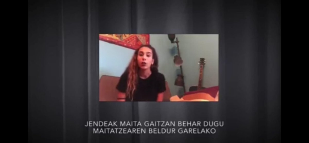 @ibarrekolandabhi ko ikaslea den @jaretorralba artistak irabazi du Eszena Talentu lehiaketako Senior kategoriako sarietako bat bideo poesia batekin! ZORIONAK JARE!
#harrapazankisindahouse 
#harrapatuzureaukera 
<a href="/bilbao_udala/">Bilbao [Udala - Ayuntamiento]</a> @topagunea