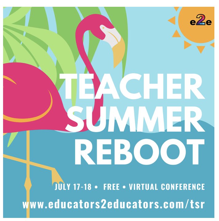 mediacenterbuzz's tweet photo. Join me in July! #teachersreboot @educators2educators https://t.co/OtitBL7XzI