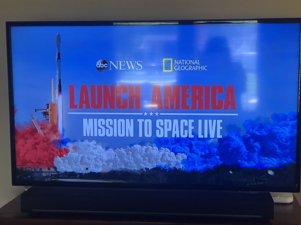 Miss_Rothemich's tweet photo. I’m so happy I was able to witness history today! #SpaceX #NASA  🌟🚀 https://t.co/Tm3DPThG95