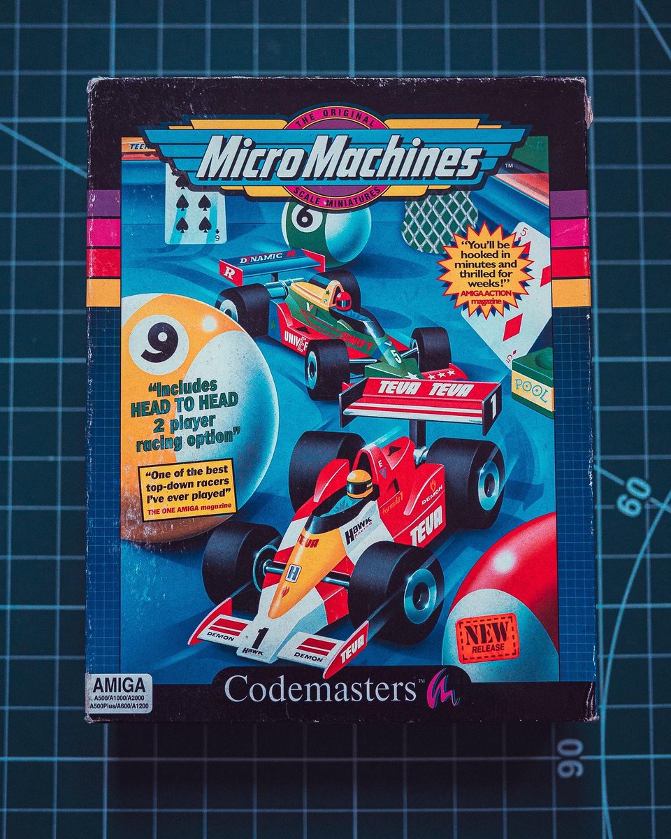 willgoldstone's tweet image. Micro Machines. Some of @Codemasters finest creations, and the subject of this week’s @fiercefeedback show with @FragFox and I.