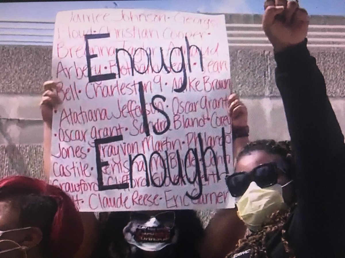 schindy's tweet image. Images of today’s protest in downtown Jacsonville courtesy of @JeffValin and Byron Parker ⁦@FCN2go⁩