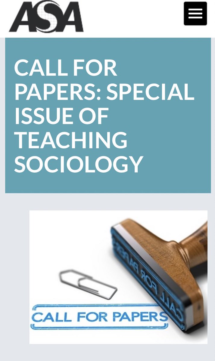 Teaching Sociology tweet media