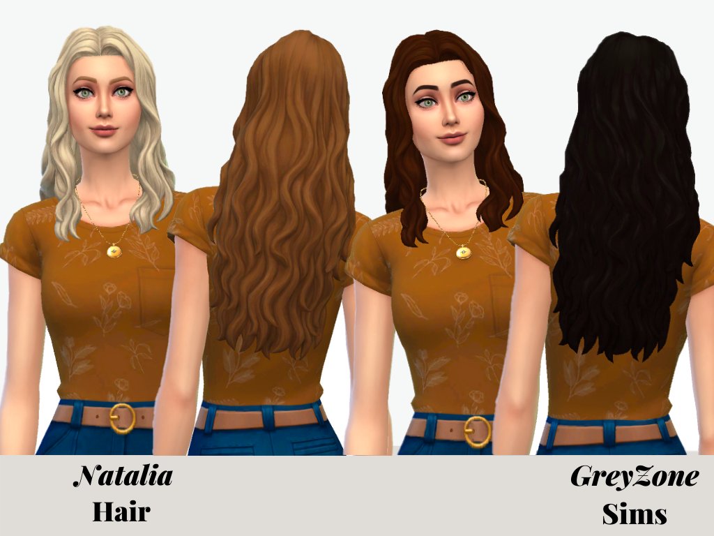 GreyzoneSims's tweet photo. Just submitted this new University hair recolor to TSR 😊 Can't wait for it to be available. https://t.co/08zVNKftv6