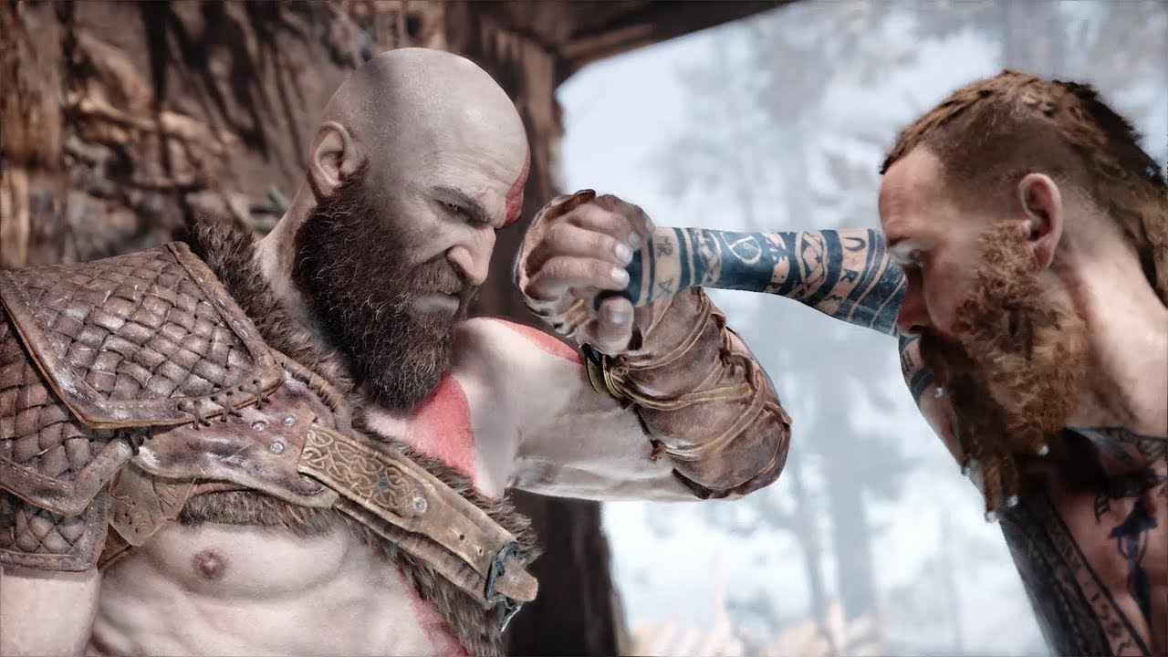 🌕 on Twitter: "Remember in God of War when Baldur kept punching Kratos while he kept politely asking him to leave him alone? But eventually he couldn't take it and hit back.