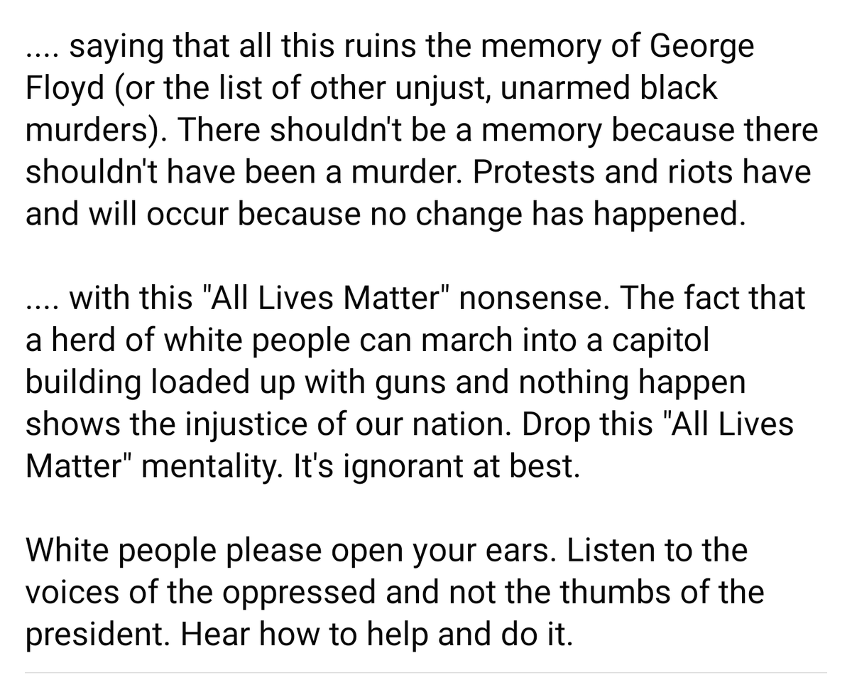 AaronAvera's tweet photo. We must do better. #BlackLivesMatter https://t.co/MKXKw1gRgs