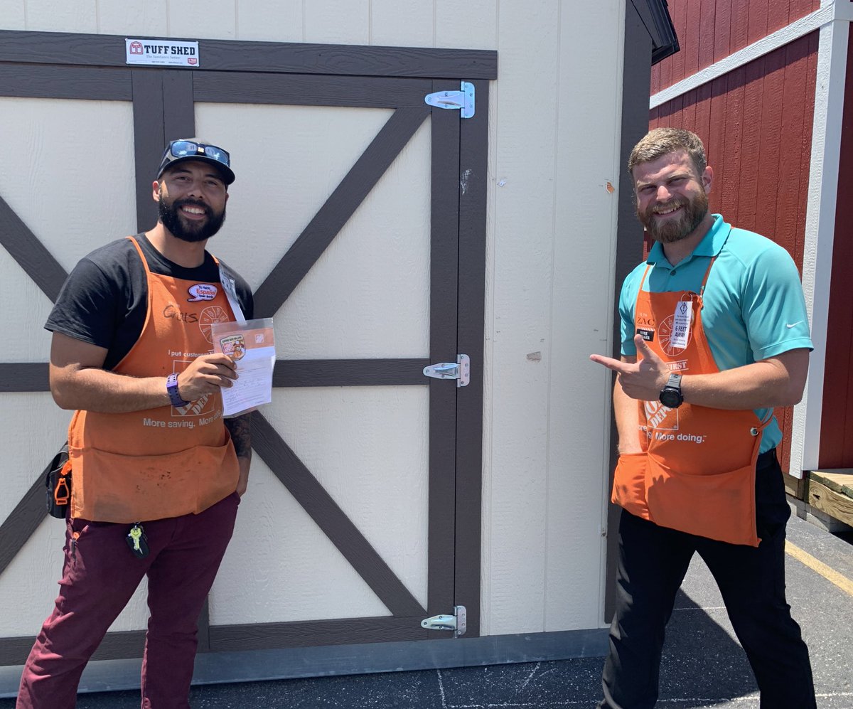 BIG SHOUT OUT to Chris selling TWO Tuff Sheds BACK 2 BACK!
