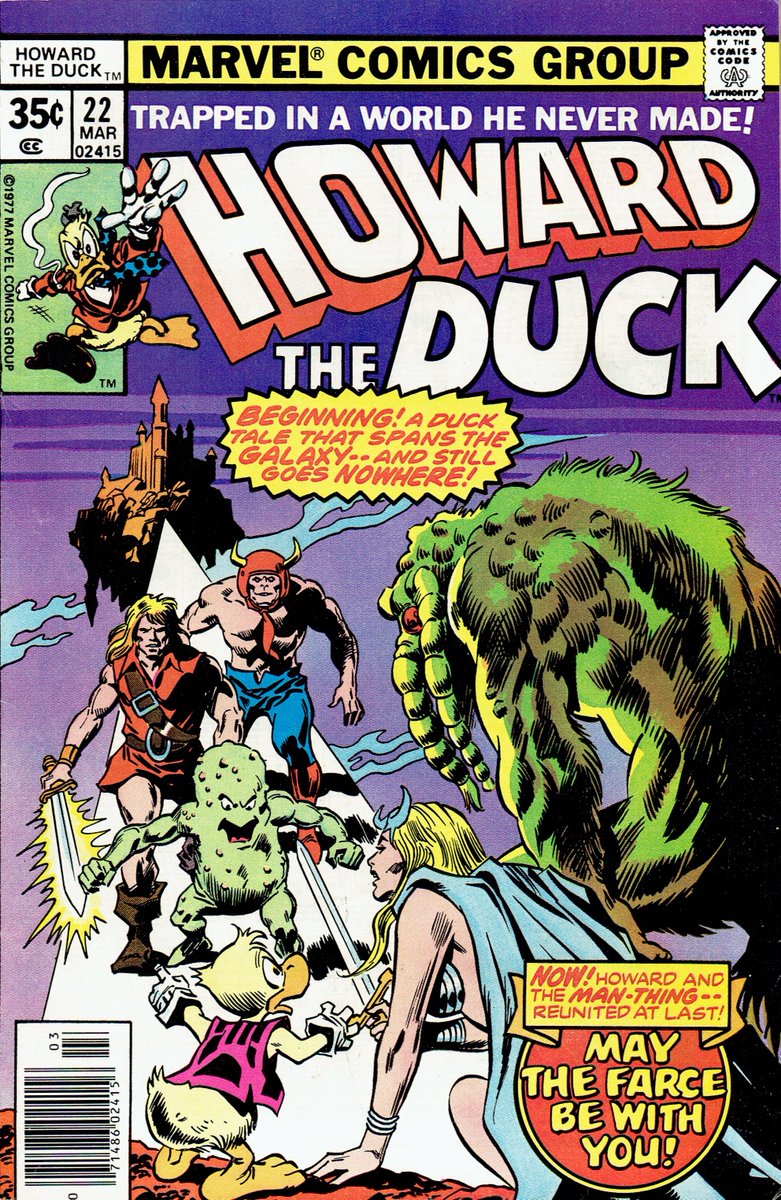 scottbloom50849's tweet photo. #HowardTheDuck 022 #MarvelComics #comicbooks #ManThing https://t.co/VD9jH6UYcY