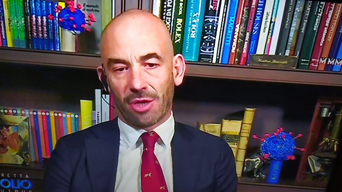 Bravissimo prof.Bassetti
mette la questione del virus sul piano corretto dei grandi fenomeni della Natura e dei limiti dell'uomo

Avremo ancora altri virus e problemi con i batteri a forza di abusare di antibiotici
#petrolio