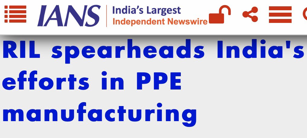 Here’s how an entire company learnt to manufacture PPEs from scratch. Now proud to serve the nation’s (and the world’s) frontline warriors against covid-19. 
bit.ly/3gH1Y58
#coronahaaregaindiajeetega 🇮🇳