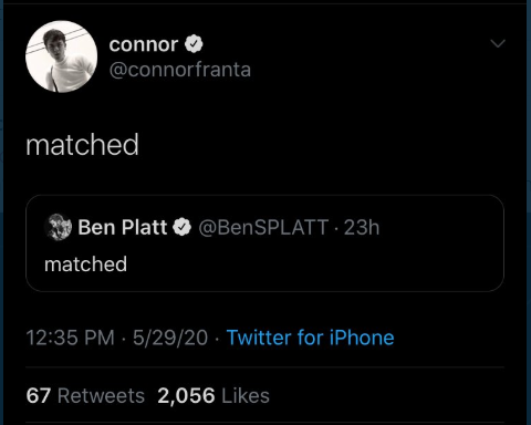 6. Connor Franta ( @connorfranta)Net Worth: $3 MillionAmount Donated: $50 Tweet has been deleted but we've gotten no tweets recently about any other donations. Hopefully there will be soon. (Screenshot from @.robbedsettos' thread)