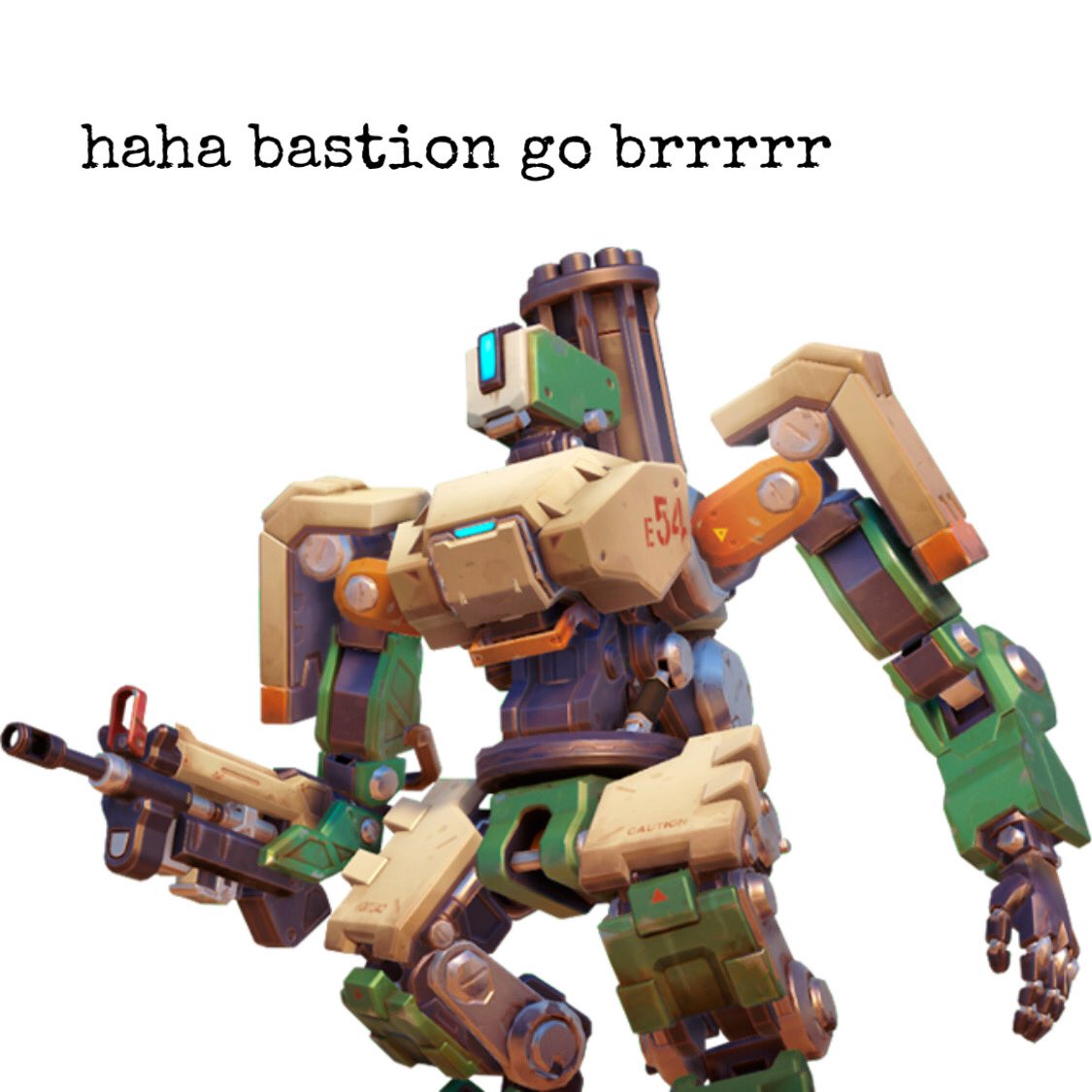 wegenaer__'s tweet photo. haha bastion go brrrr 
@just_Reaps @GermanPropStore 
#overwatch https://t.co/gfarwUbEjp
