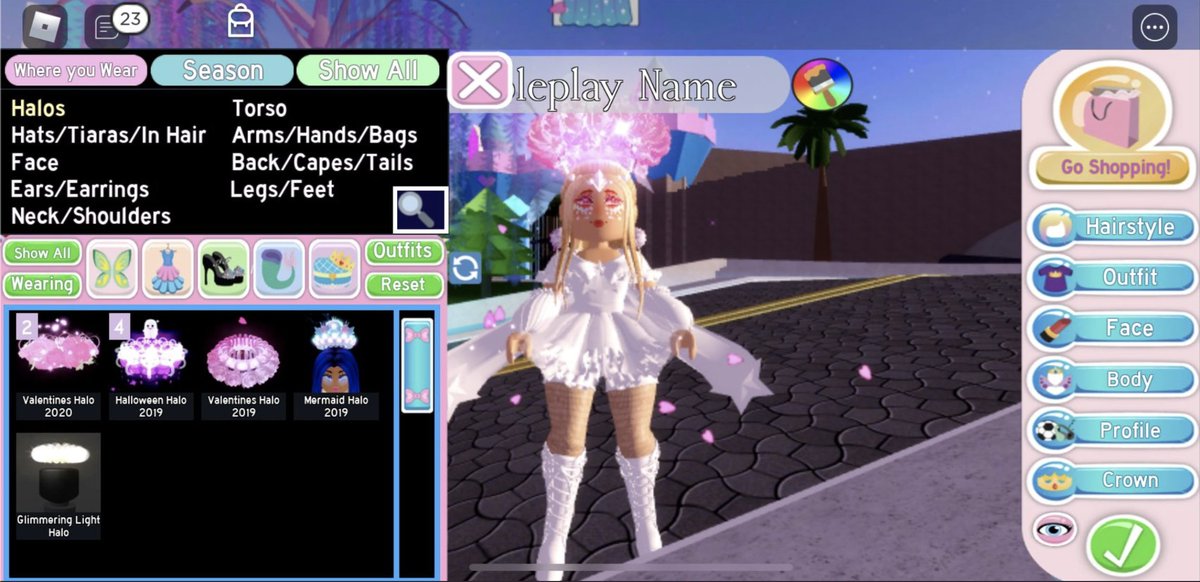 Donatella Still Has A Head T T On Twitter Trading These Halos For Limiteds Lf Valk Ice Valk Any Federation Crown Green Galaxy Face You Can Still Offer Only Roblox Limiteds Royalehightrading Royalehightrades - roblox ice arm id