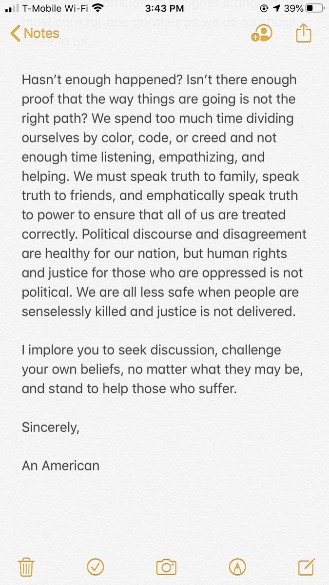 Sad times in our country. A few thoughts