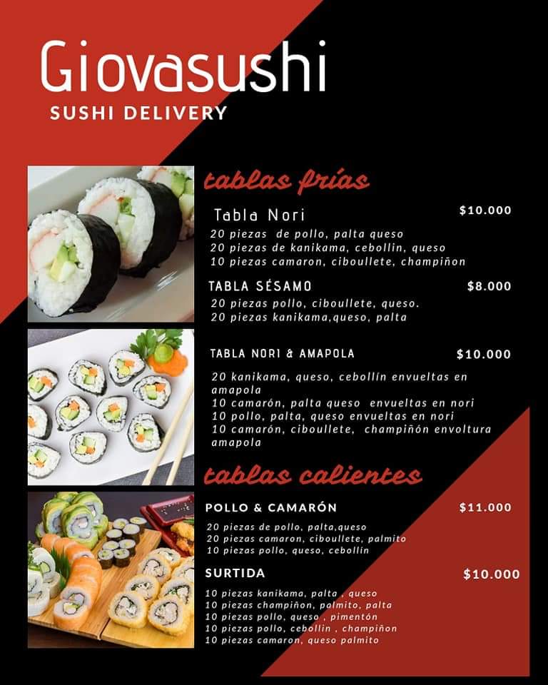 GiovanettiMaca's tweet photo. Delivery en villa alemana- quilpué.

Es el emprendimiento de mis papás  si pueden ayudar con un RT se los agradecería 💖 

En face: Giovasushi
Insta : @giovasushii
Wsp: +56932084855 https://t.co/UmHHdXdr5e