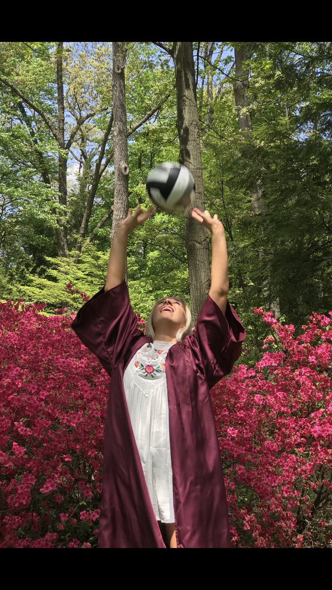 RossfordVball's tweet photo. Congratulations Karagyn and all RHS Seniors on your special day! https://t.co/ppWkSQNUCs