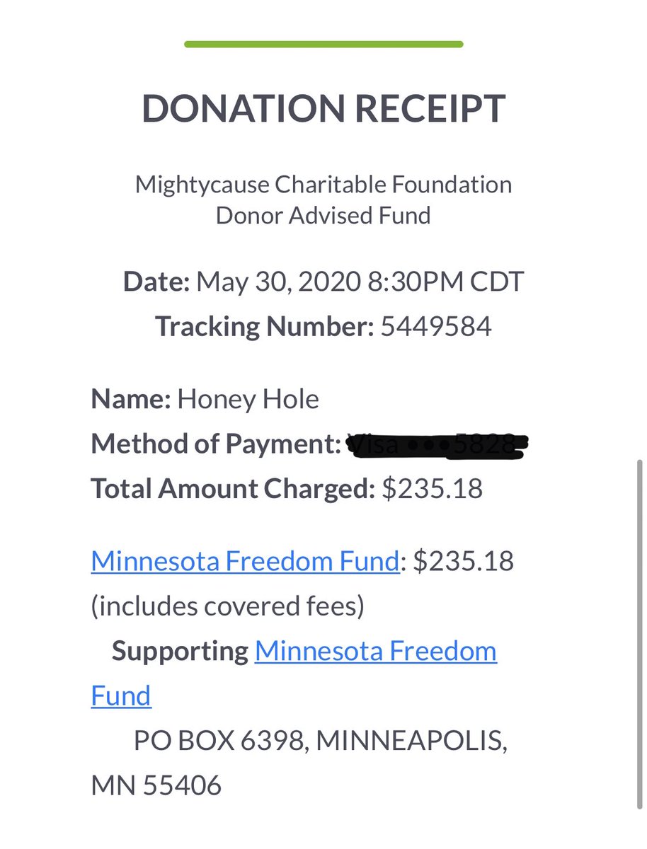 DONATE NOW!!

#SayHisName #GeorgeFloyd <a href="/MNFreedomFund/">Minnesota Freedom Fund</a>