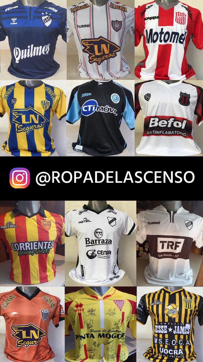 Las casacas que tienen estos muchachos son una locura. Y encima las están sorteando porque recién arrancan. Pasen, vean. Participen y disfruten: instagram.com/p/CA1M4kYDaeI/…

Ascenso 🤩♥️