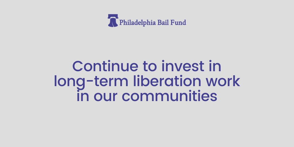 We are grateful for the outpouring of support that will be put to use for  $bail assistance this weekend and beyond. But we do not do this work alone — here are other organizations you can support in the fight for racial justice and  #liberation: