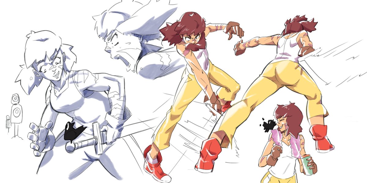 ryanssaga's tweet photo. Hello and welcome! My name is Ryan. 
I am a storyboard artist who likes drawing dynamic action and is looking for storyboard/revisionist work. #drawingwhileblack 

💼: https://t.co/HGEWSuUTMZ
✨: https://t.co/lvffEOQ4CX
📮: ryanelliott5D@gmail.com https://t.co/pZ1hGskZ7V