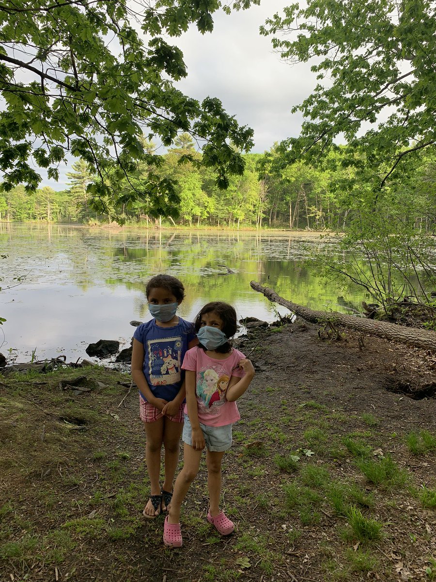 chriskinty's tweet photo. Walk by the pond.. safely! #lpshawksathome https://t.co/rXDSFnGZjZ