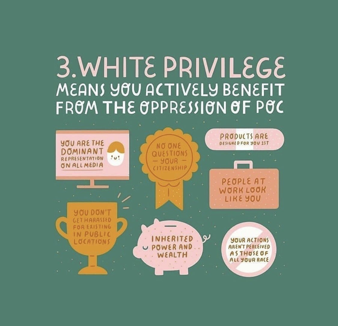 Let’s talk about privilege and systematic inequality.