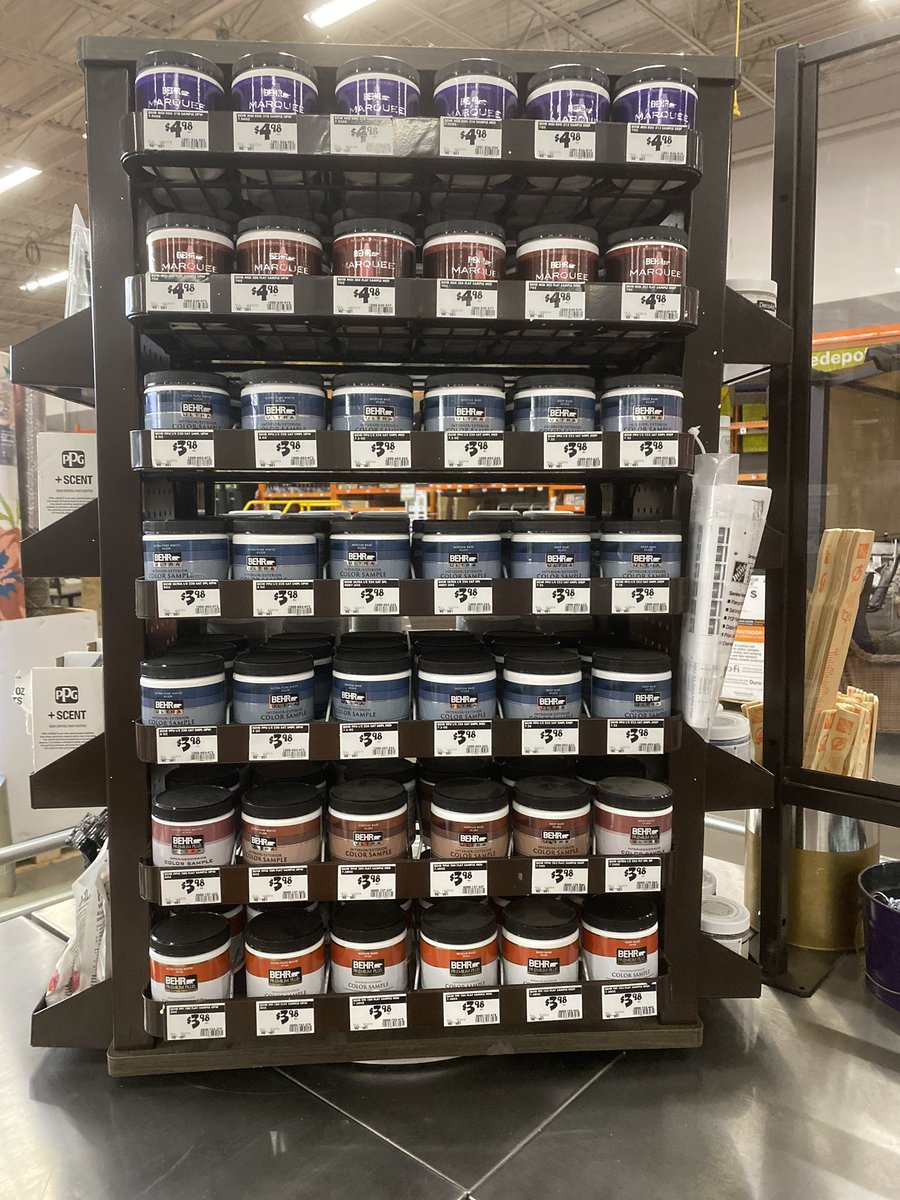 Paint department at 2216 rocks