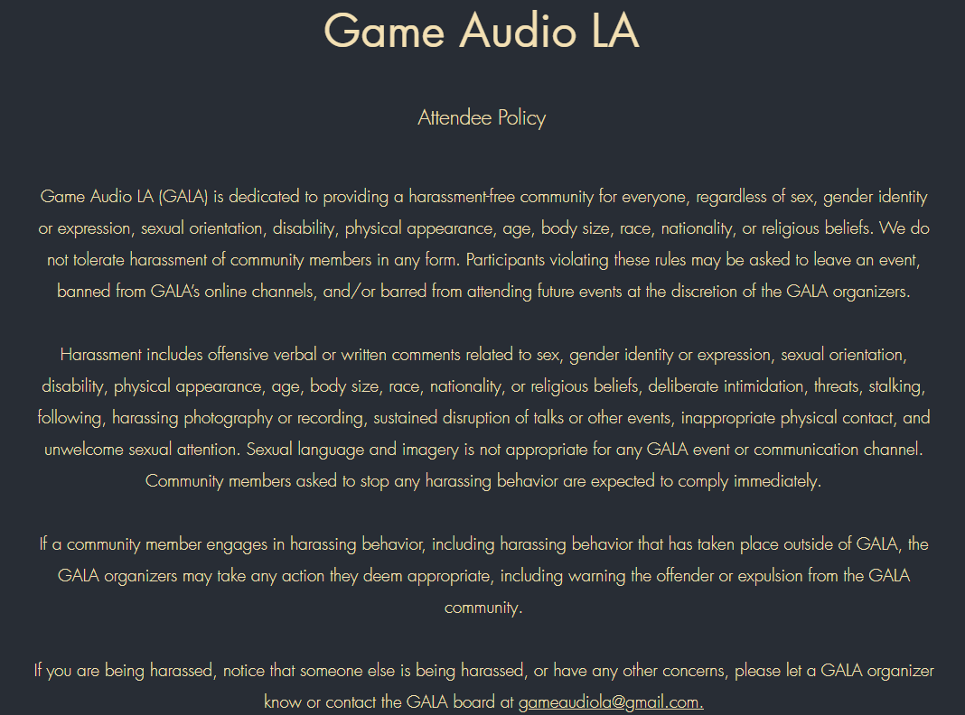Game Audio LA tweet media
