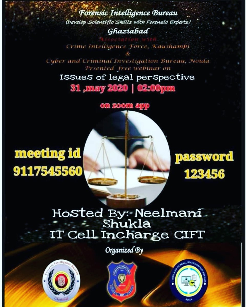 ForensicTimes's tweet image. #TheForensicTimes #ForensicIndia #ForensicEvent #ForensicWebinar